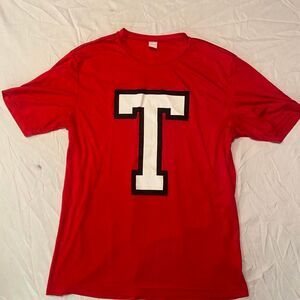 Sport-Tek Red Track and Field T-shirt